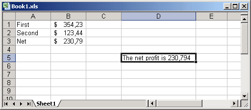 dubious value in Excel 2003