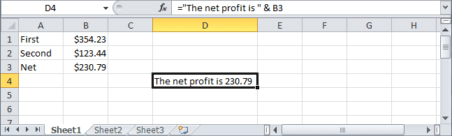 Dubious value in Excel 2010