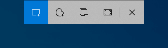 Top of the screen in Windows 10 Top of the screen in Windows 10