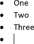 Bulleted list 2 in Word 365