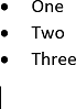 A bulleted list 3 in Word for Microsoft 365 Bulleted list 3 in Word 365