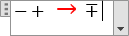Minus-plus symbol in equation Word for Microsoft 365 Minus-plus symbol in equation Word 365