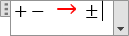 Plus-minus symbol in equation Word for Microsoft 365 Plus-minus symbol in equation Word 365