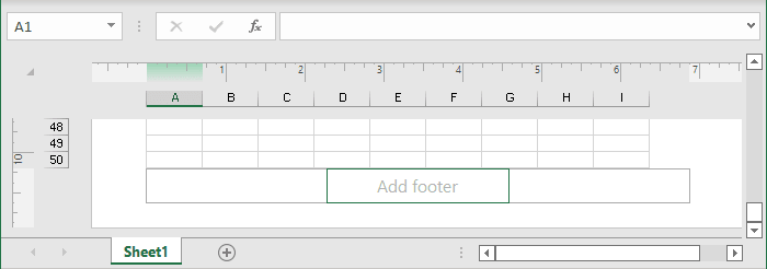Add Footer in Excel for Microsoft 365 Add Footer in Excel 365