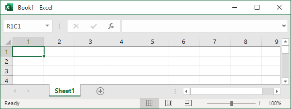 Change Column headers to numbers in Excel 365