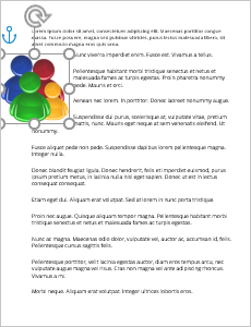 Alignment to the Left relative to Page in Word 365