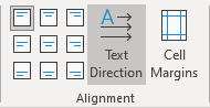 Text Direction Left-to-right in Word 365