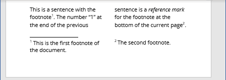 Match section layout in Footnote and Endnote dialog box Word 365