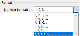 Number formats in Footnotes and Endnotes in Word for Microsoft 365 Number formats in Footnotes and Endnotes in Word 365