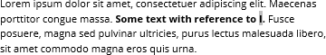 Cross-reference Bookmark example 3 in Word 365