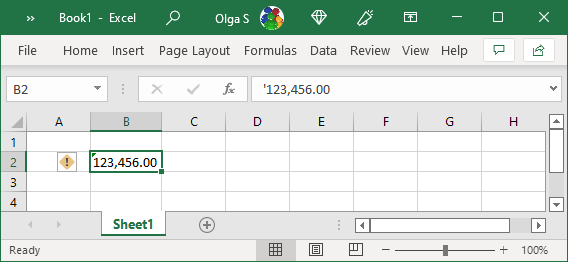 Text form numbers example in Excel for Microsoft 365 Text form numbers example in Excel 365