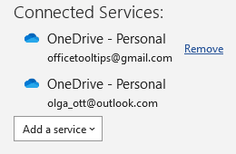 Connected Services in Office 365