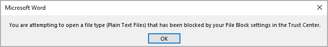 Message to open in Protected View Word for Microsoft 365 Message to open in Protected View Word 365