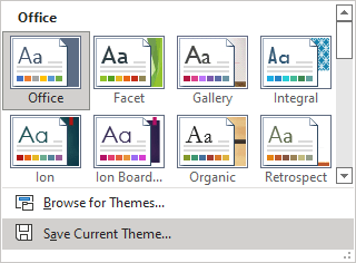 Save Current Theme in Excel for Microsoft 365 Save Current Theme in Excel 365