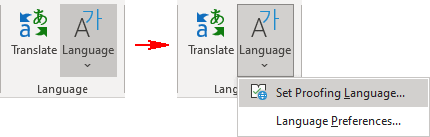 Set Proofing Language in PowerPoint for Microsoft 365 Set Proofing Language in PowerPoint 365
