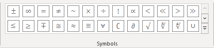 Symbols group in Equation tab PowerPoint 365