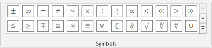 Symbols group in Equation tab PowerPoint for Microsoft 365 Symbols group in Equation tab PowerPoint 365