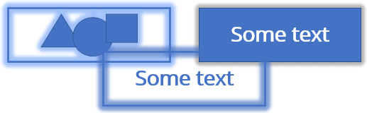 Shape with glow effect examples in PowerPoint for Microsoft 365 Shape with glow effect examples in PowerPoint 365