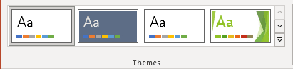 Themes in PowerPoint for Microsoft 365 Themes in PowerPoint 365
