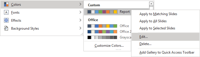 Edit Colors in PowerPoint for Microsoft 365 Edit Colors in PowerPoint 365