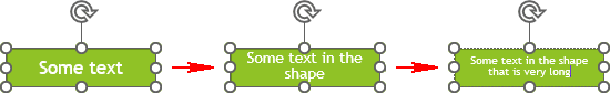 Shrink text on overflow for shapes in PowerPoint 365