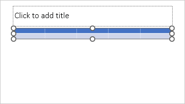 New Table in placeholder PowerPoint 365