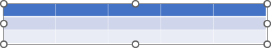 New empty table in PowerPoint for Microsoft 365 New empty table in PowerPoint 365