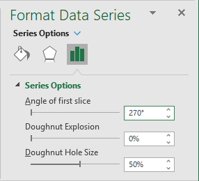 Angle of first slice 2 in Excel for Microsoft 365 Angle of first slice 2 in Excel 365