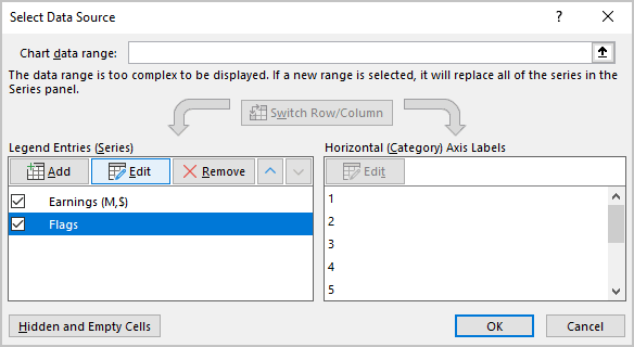 Select Data Source in Excel 365