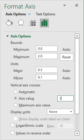 Format Axis bounds in Excel for Microsoft 365 Format Axis bounds in Excel 365