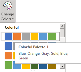 Change Colors in Excel 365