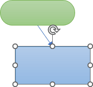 Moved connected shapes in Excel 365