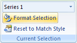Current Selection in Excel 2007