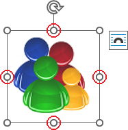 Sides sizing handles in Outlook for Microsoft 365 Sides sizing handles in Outlook 365
