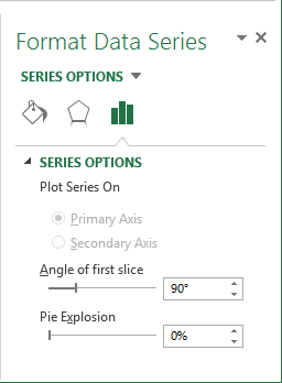 Series Options in Excel 2013