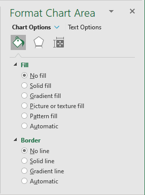 Format Chart Area in Excel for Microsoft 365 Format Chart Area in Excel 365