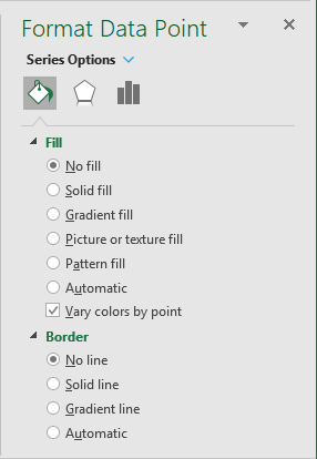 Series Options in Excel 365