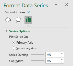 Gap width for chart in Excel for Microsoft 365 Gap width for chart in Excel 365