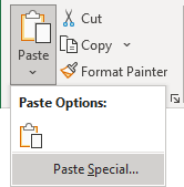 Paste Special into the chart from Clipboard in Excel for Microsoft 365 Paste Special into the chart from Clipboard in Excel 365