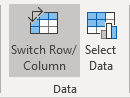 Switch Row/Column button in Excel 365