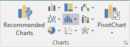 Insert Statistic Chart in Excel 2016 Insert Statistic Chart in Excel 2016