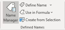 Name Manager in Excel for Microsoft 365 Name Manager in Excel 365