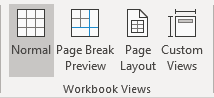 Normal view in Excel for Microsoft 365 Normal view in Excel 365