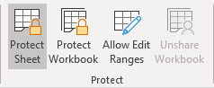 Protect Sheet in Excel for Microsoft 365 Protect Sheet in Excel 365