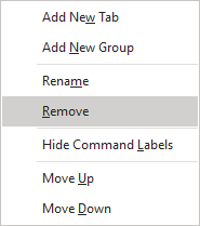 Groups popup in PowerPoint 365