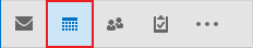 Calendar icon in the Navigation Bar Outlook 2016 Calendar icon in the Navigation Bar Outlook 2016