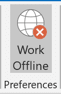 Work Offline button in Outlook 2016 Work Offline button in Outlook 2016