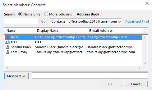 mac outlook version 16 create contact group