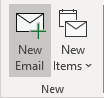 New Email in Outlook 365