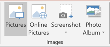 Pictures in PowerPoint 2016